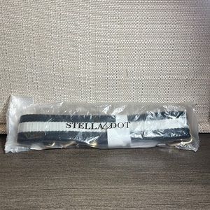 STELLA & DOT Adjustable Strap - Gold/Black/White